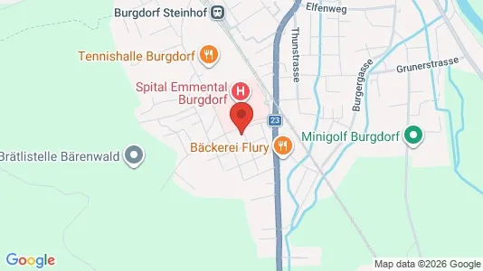 Apartments for rent i Emmental - kort over placeringen