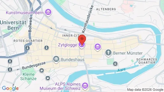 Apartments for rent i Bern-Mittelland - kort over placeringen
