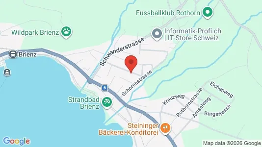 Apartments for rent i Interlaken-Oberhasli - kort over placeringen