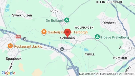 Houses for rent i Schinnen - kort over placeringen