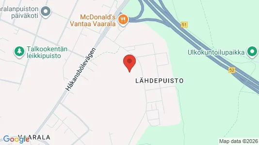Apartments for rent i Vantaa - kort over placeringen