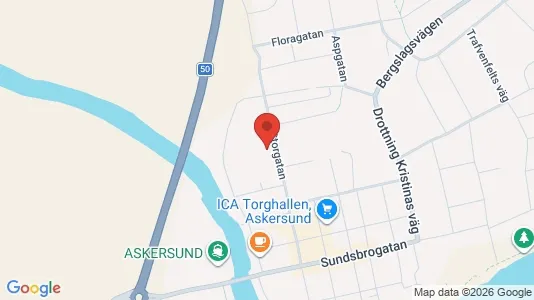 Apartments for rent i Askersund - kort over placeringen