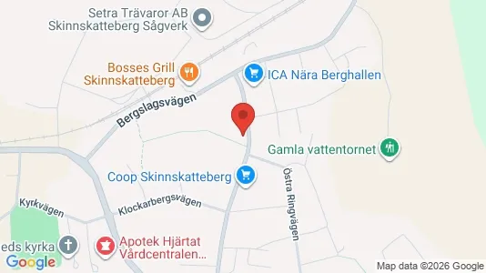 Apartments for rent i Skinnskatteberg - kort over placeringen