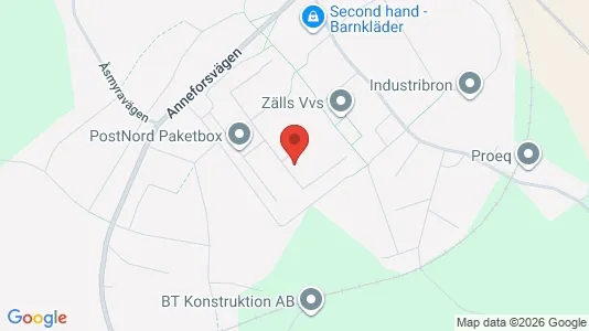 Apartments for rent i Bollnäs - kort over placeringen