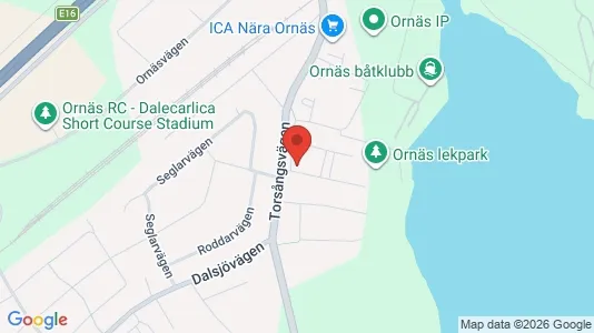 Apartments for rent i Borlänge - kort over placeringen