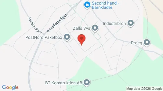Apartments for rent i Bollnäs - kort over placeringen