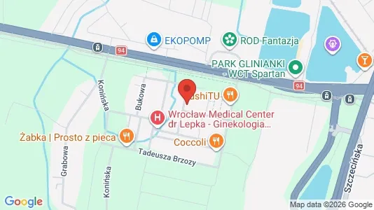 Apartments for rent i Wrocław - kort over placeringen