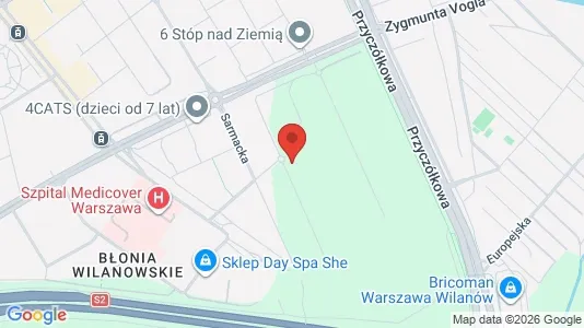 Apartments for rent i Warszawa Wawer - kort over placeringen