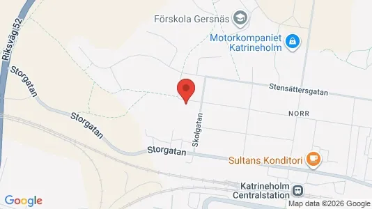 Apartments for rent i Katrineholm - kort over placeringen
