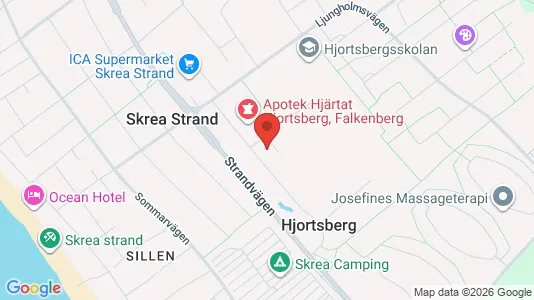 Apartments for rent i Falkenberg - kort over placeringen