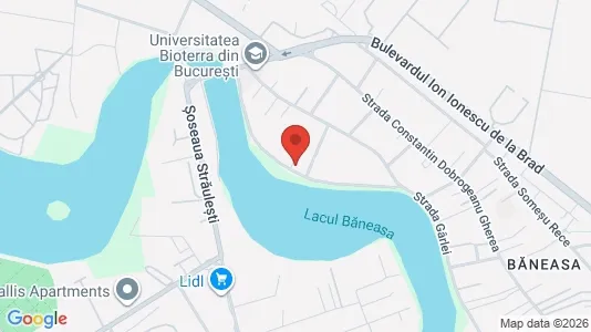 Apartments for rent i Bucharest - Sectorul 1 - kort over placeringen