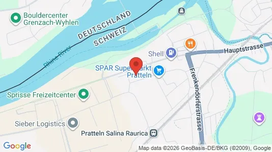 Apartments for rent i Liestal - kort over placeringen