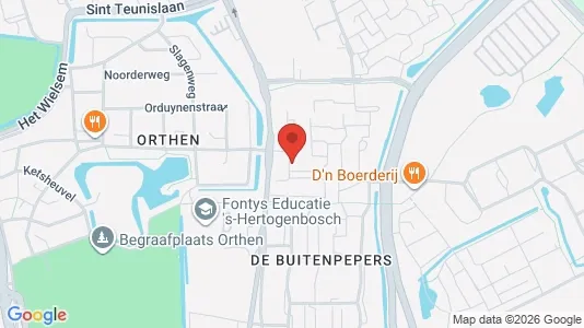 Apartments for rent i Den Bosch - kort over placeringen