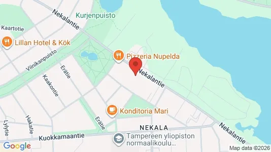 Apartments for rent i Tampere Keskinen - kort over placeringen