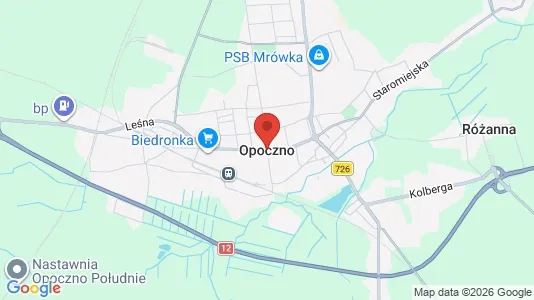Apartments for rent i Opoczyński - kort over placeringen