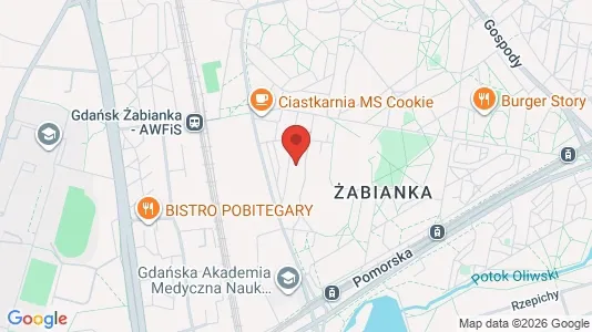 Apartments for rent i Gdańsk - kort over placeringen