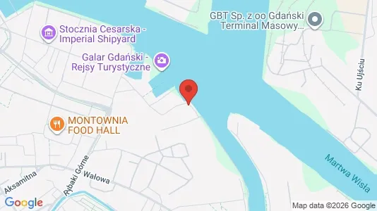 Apartments for rent i Gdańsk - kort over placeringen