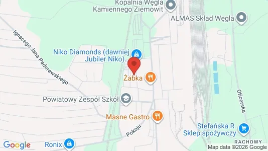 Apartments for rent i Bieruńsko-Lędziński - kort over placeringen