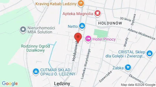 Apartments for rent i Bieruńsko-Lędziński - kort over placeringen