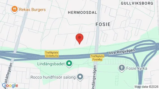 Apartments for rent i Fosie - kort over placeringen