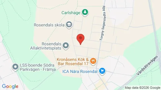 Apartments for rent i Uppsala - kort over placeringen