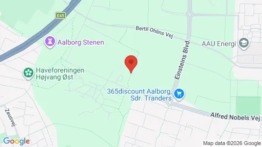 Apartments for rent i Aalborg Øst - kort over placeringen