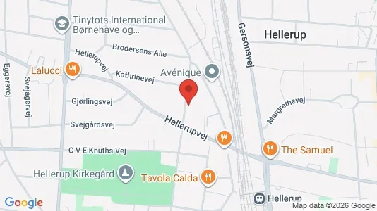 Apartments for rent i Hellerup - kort over placeringen