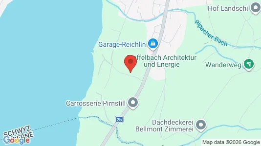 Apartments for rent i Küssnacht - kort over placeringen