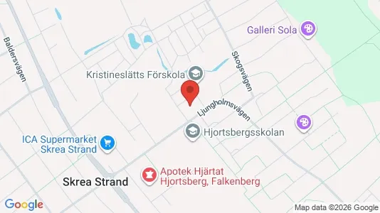 Apartments for rent i Falkenberg - kort over placeringen