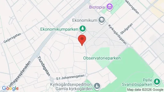 Rooms for rent i Uppsala - kort over placeringen