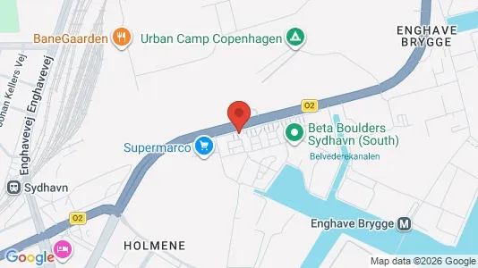Apartments for rent i Copenhagen SV - kort over placeringen
