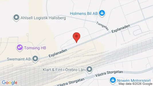 Apartments for rent i Hallsberg - kort over placeringen