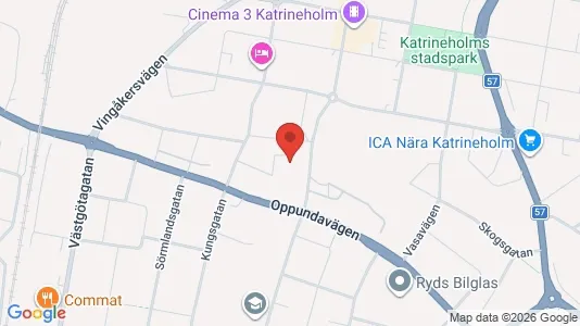 Apartments for rent i Katrineholm - kort over placeringen