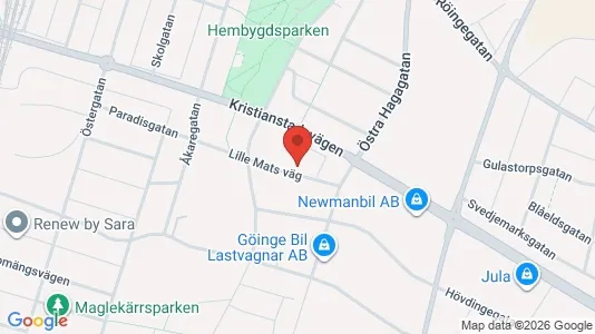 Apartments for rent i Hässleholm - kort over placeringen