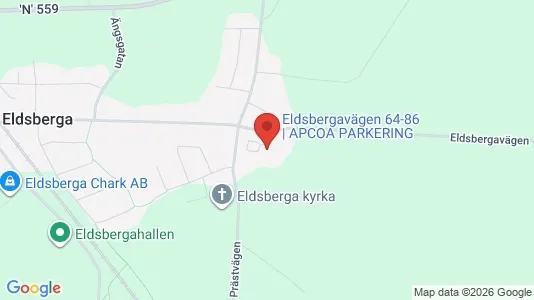 Apartments for rent i Halmstad - kort over placeringen