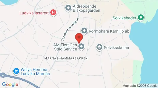 Apartments for rent i Ludvika - kort over placeringen