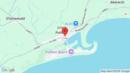 Apartments for rent i Pwllheli - Gwynedd - kort over placeringen