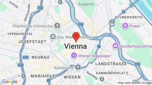 Rooms for rent i Vienna Innere Stadt - kort over placeringen