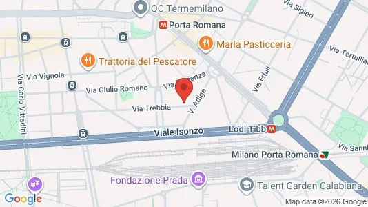 Apartments for rent i Milano Zona 4 - Vittoria, Forlanini - kort over placeringen