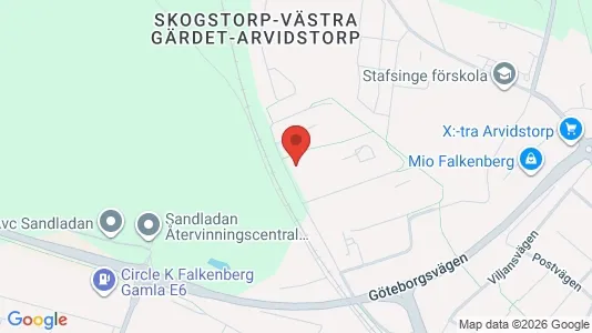 Apartments for rent i Falkenberg - kort over placeringen