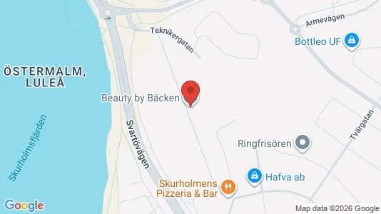 Apartments for rent i Luleå - kort over placeringen