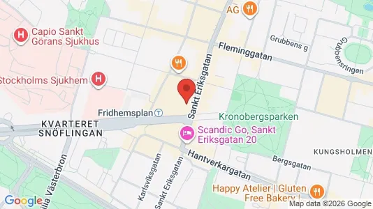 Apartments for rent i Kungsholmen - kort over placeringen