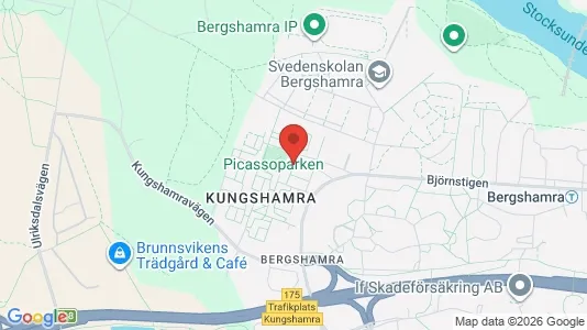 Rooms for rent i Solna - kort over placeringen