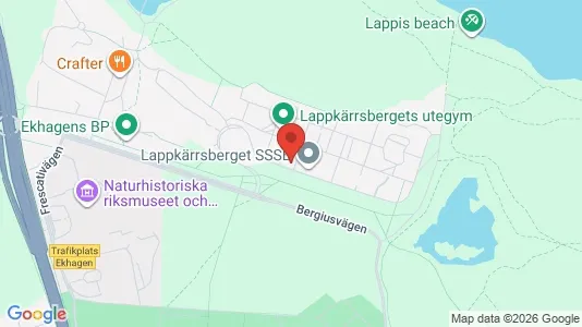 Rooms for rent i Östermalm - kort over placeringen