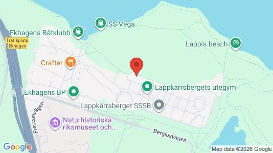 Rooms for rent i Östermalm - kort over placeringen