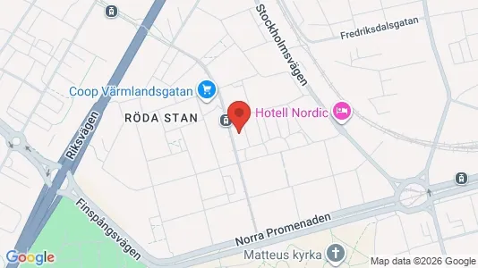 Apartments for rent i Norrköping - kort over placeringen