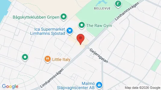 Apartments for rent i Limhamn/Bunkeflo - kort over placeringen