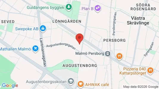 Apartments for rent i Sofielund - kort over placeringen