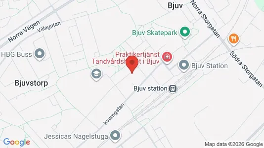 Apartments for rent i Bjuv - kort over placeringen