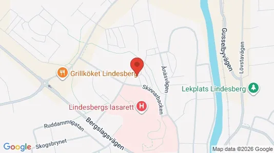 Apartments for rent i Lindesberg - kort over placeringen